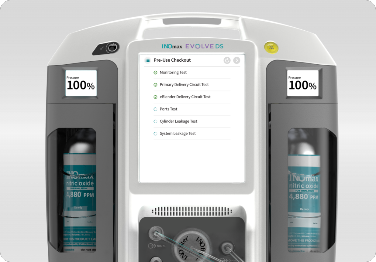 INOmax pre-use wizard